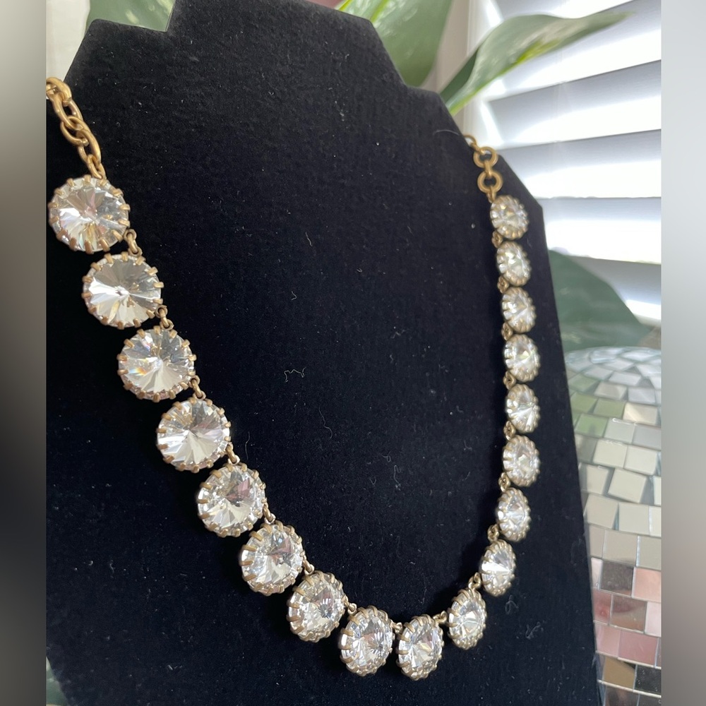 JCREW Rhinestone Statement Necklace